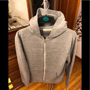 Threads 4 Thoughts  grey small hoodie sweatshirt